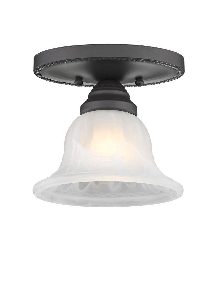 Livex Lighting EDGEMONT 1530-07 Flush Mount Contemporary - Bronze