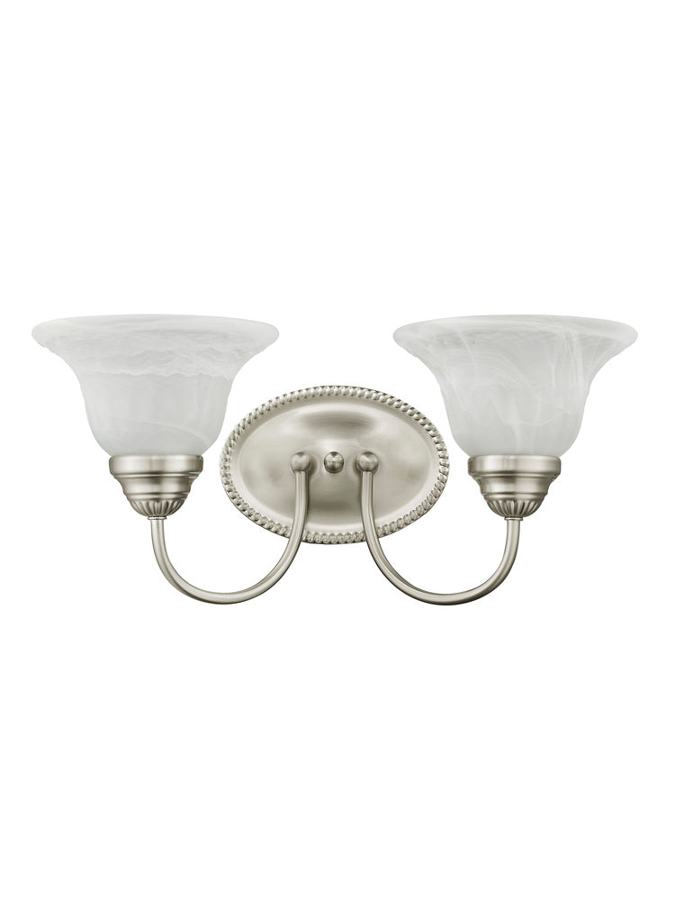 Livex Lighting EDGEMONT 1532-91 Bathroom Fixture Contemporary - Brushed Nickel