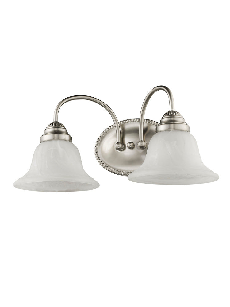 Livex Lighting EDGEMONT 1532-91 Bathroom Fixture Contemporary - Brushed Nickel