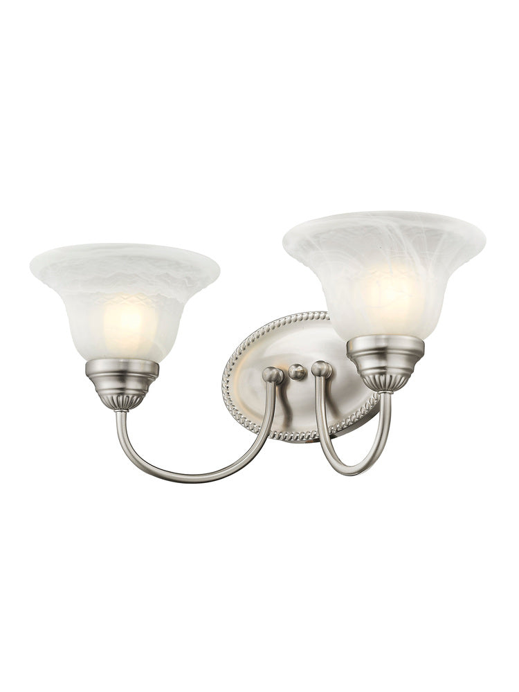 Livex Lighting EDGEMONT 1532-91 Bathroom Fixture Contemporary - Brushed Nickel