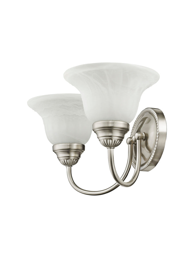 Livex Lighting EDGEMONT 1532-91 Bathroom Fixture Contemporary - Brushed Nickel