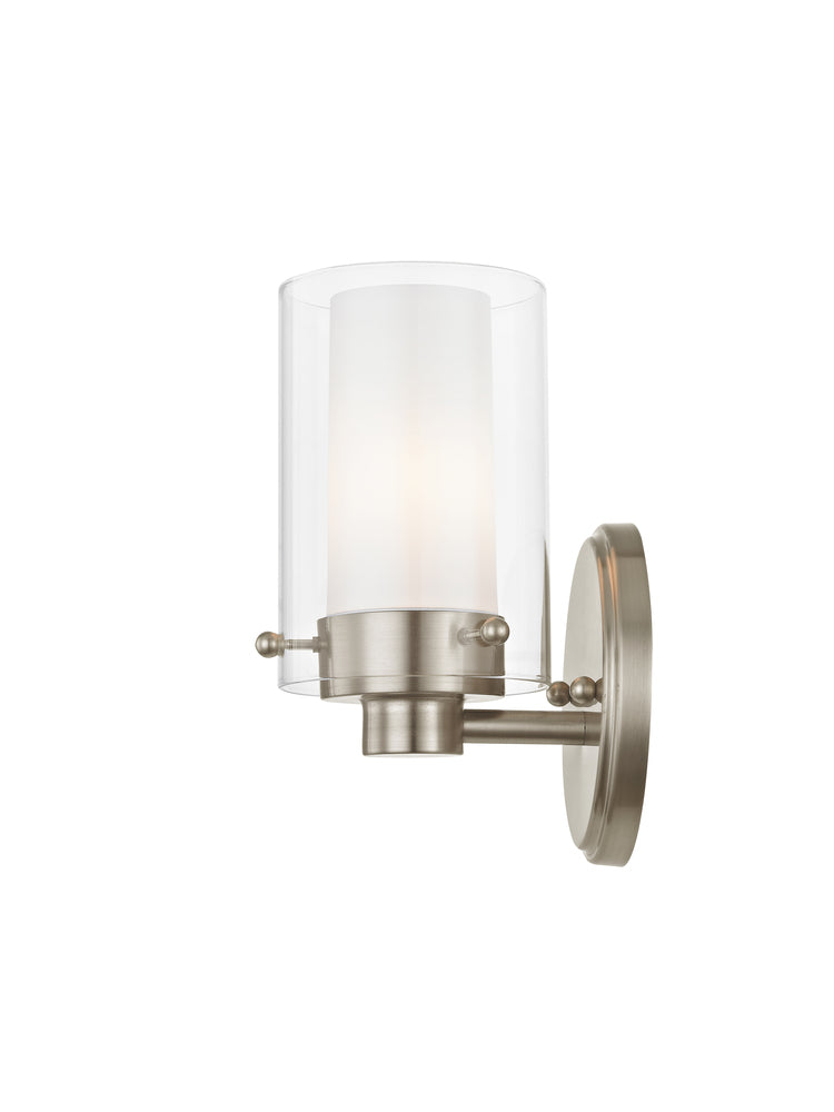 Livex Lighting MANHATTAN 1541-91 Bathroom Fixture Contemporary - Brushed Nickel