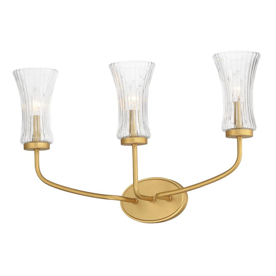 Maxim Lighting 16153CRNAB Camelot 16.5 Wall Sconce - Natural Aged Brass