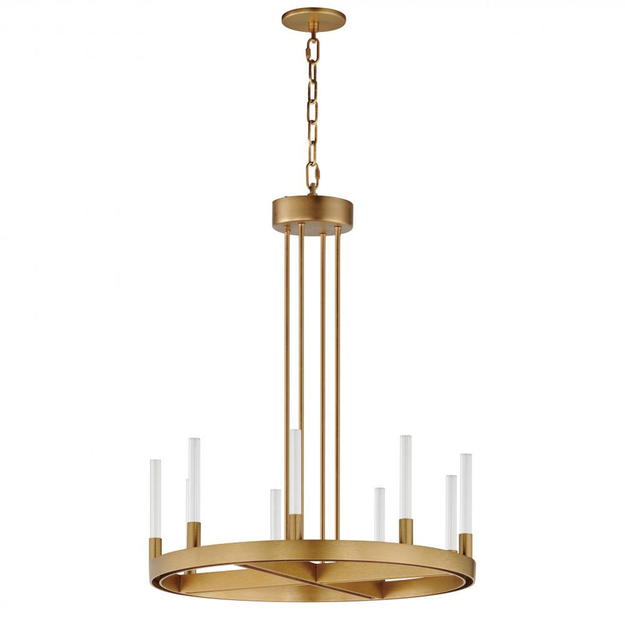 Ovation 23.5 Inch Semi Flush Mount Light – Gold