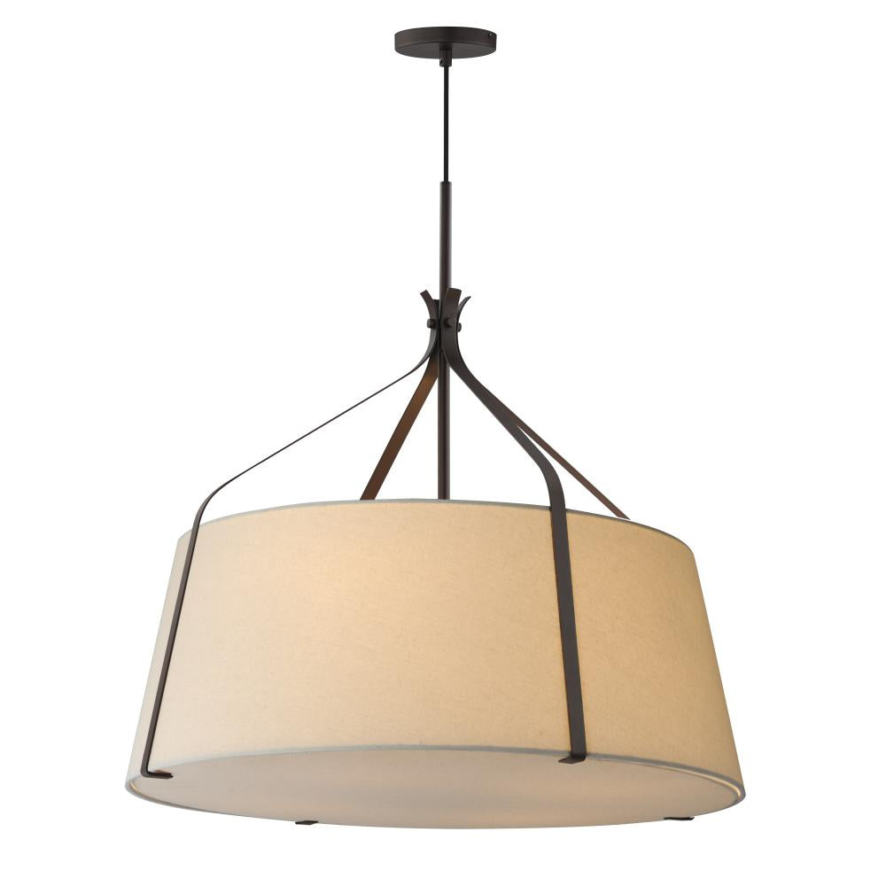 Bandera 31 Inch 4 Light Pendant – Dark Bronze