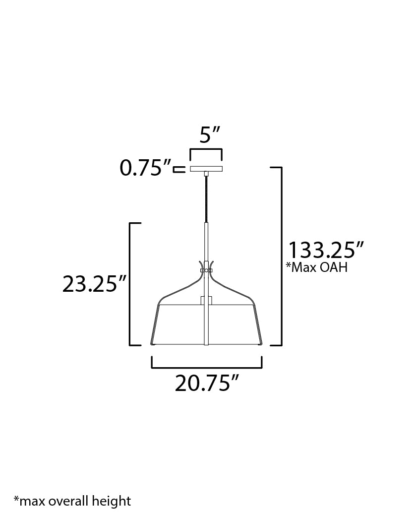 Bandera-Multi-Light Pendant