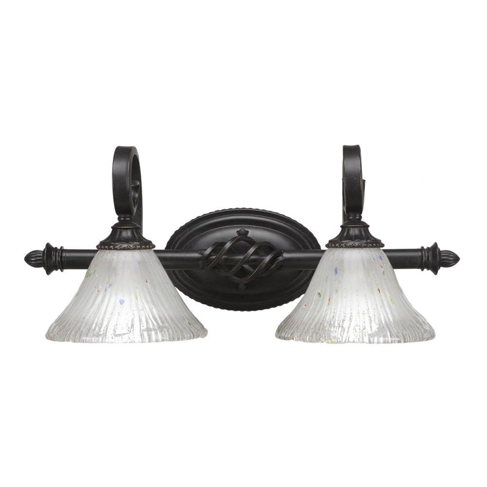 Toltec Company 162-DG-751 Bathroom Fixture Art Glass - Black