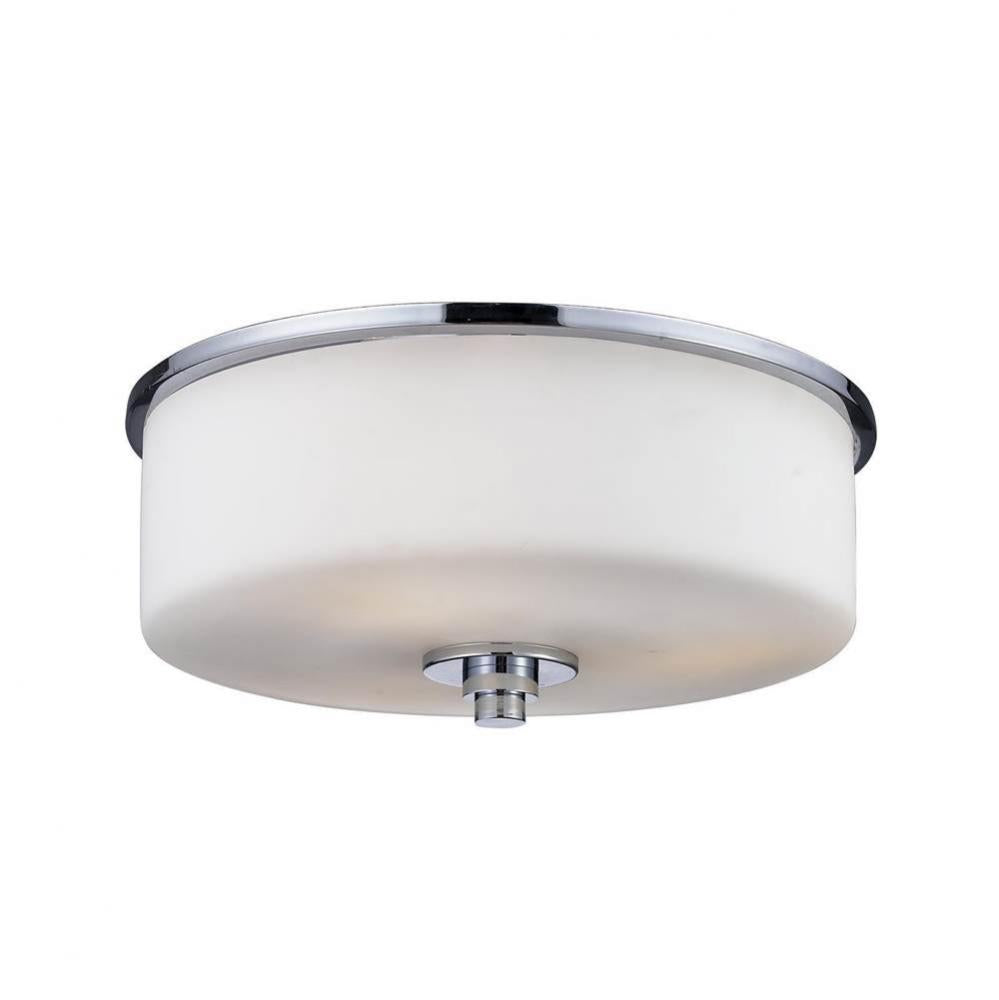 Z-Lite Lighting CHROMES 163F-2 Flush Mount - Chrome