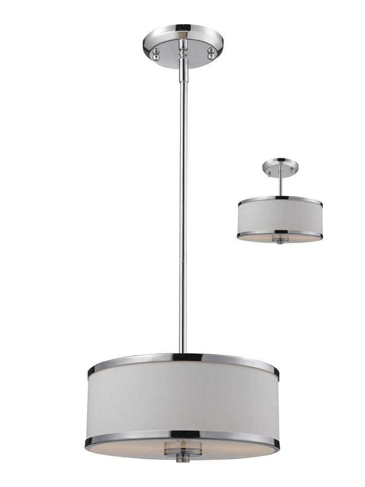 Z-Lite Lighting 164-12 Pendant Contemporary - Chrome