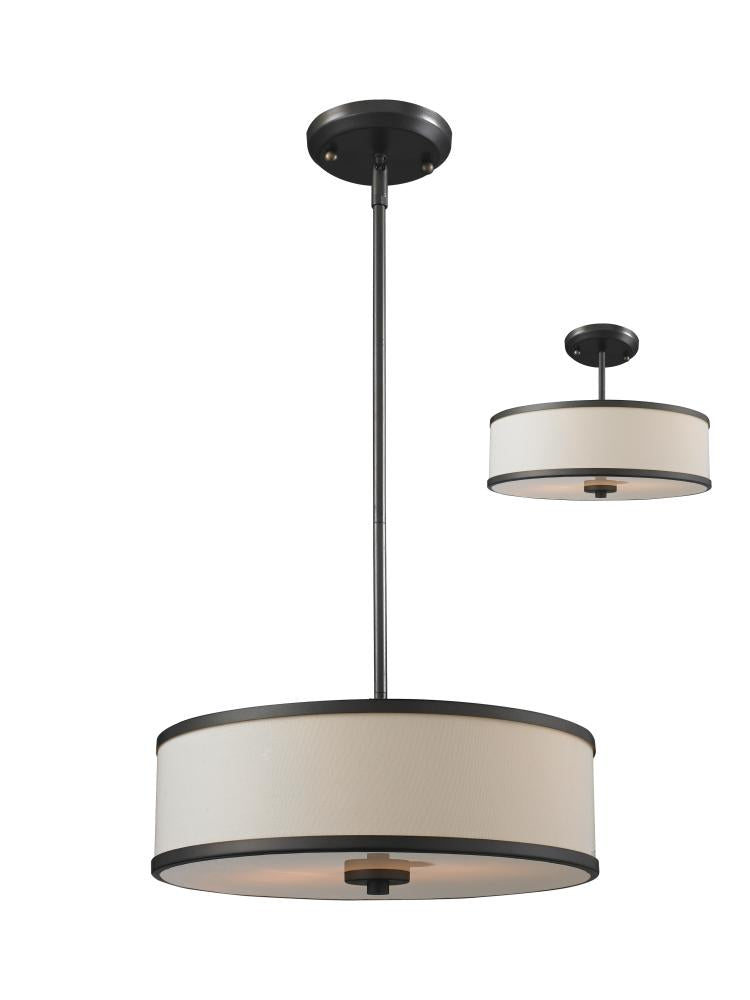 Z-Lite Lighting 165-16 Pendant Contemporary - Bronze