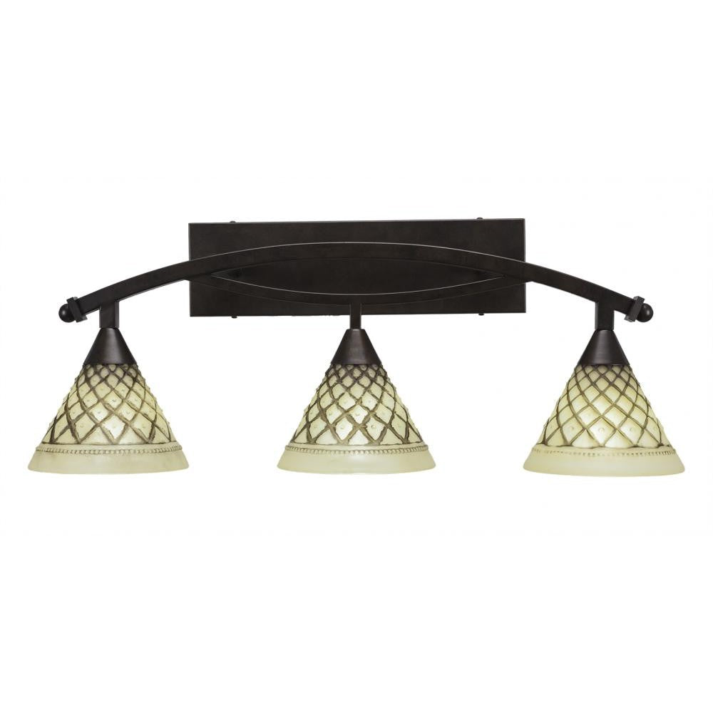 Toltec Company BOW 173-BRZ-7185 Bathroom Fixture Tiffany - Bronze