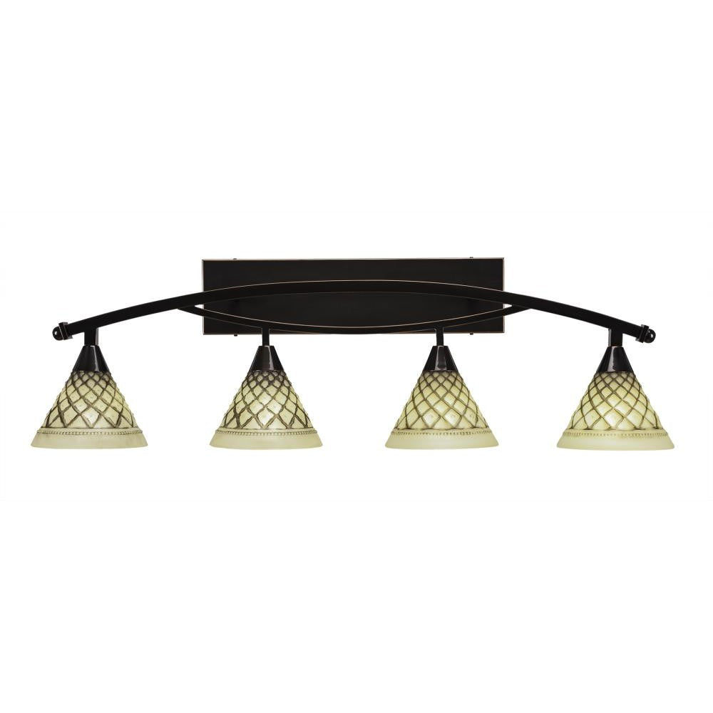 Toltec Company BOW 174-BC-7185 Bathroom Fixture Tiffany - Copper