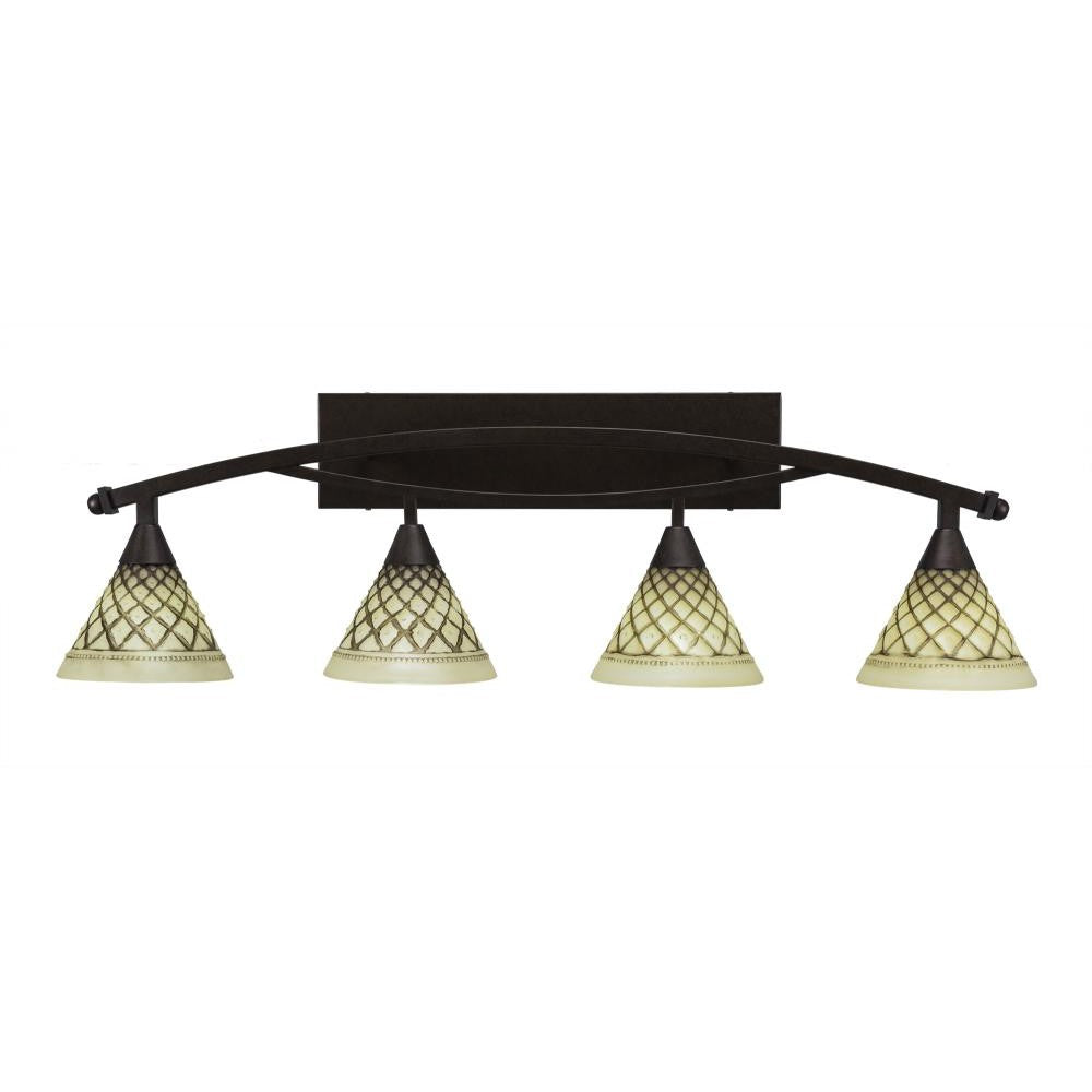 Toltec Company BOW 174-BRZ-7185 Bathroom Fixture Traditional - Bronze