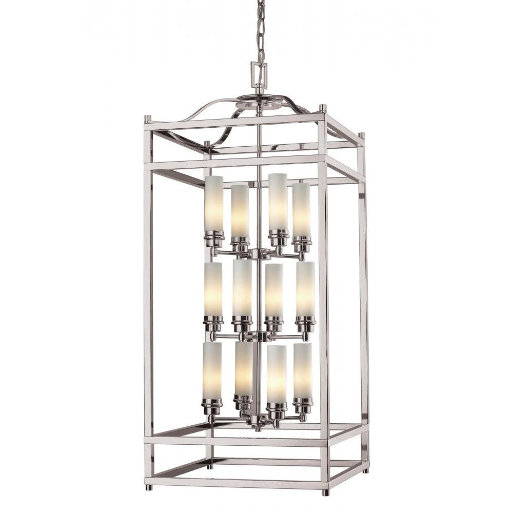 Z-Lite Lighting 182-12 Chandelier Contemporary - Nickel