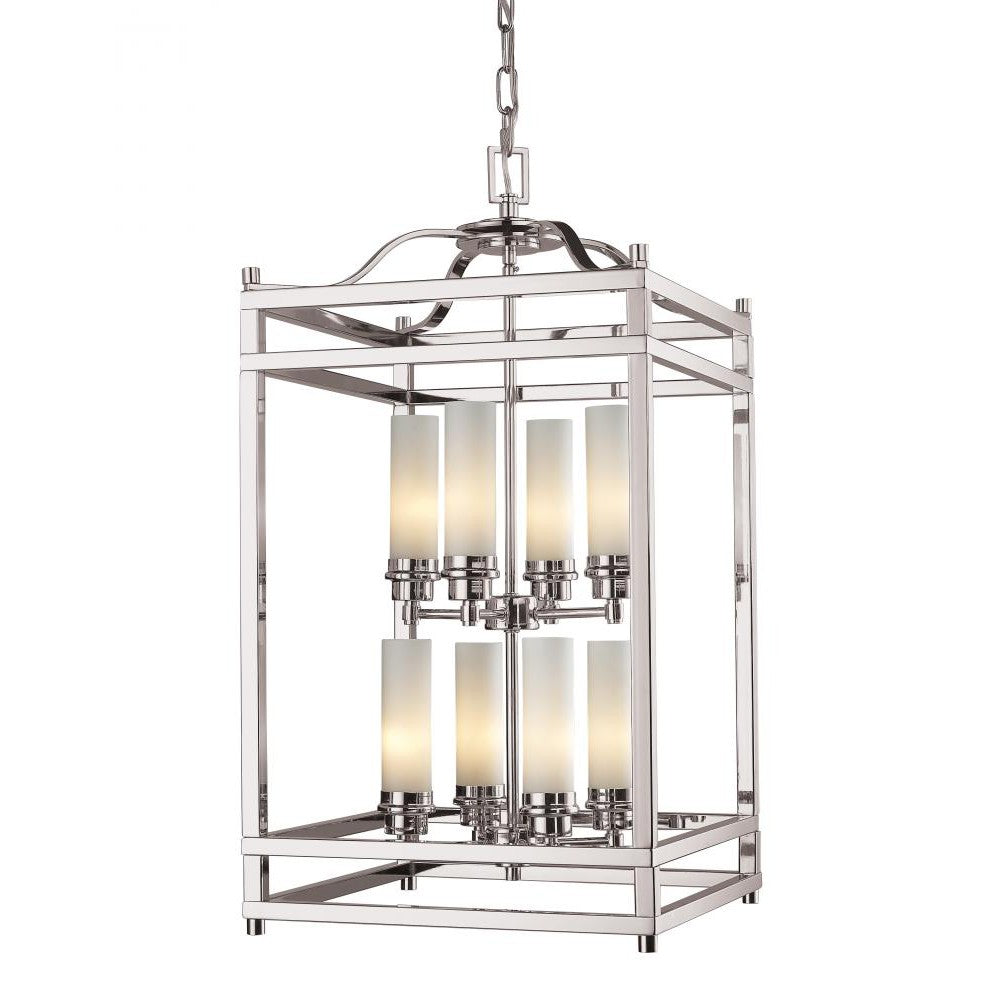 Z-Lite Lighting 182-8 Chandelier Contemporary - Nickel