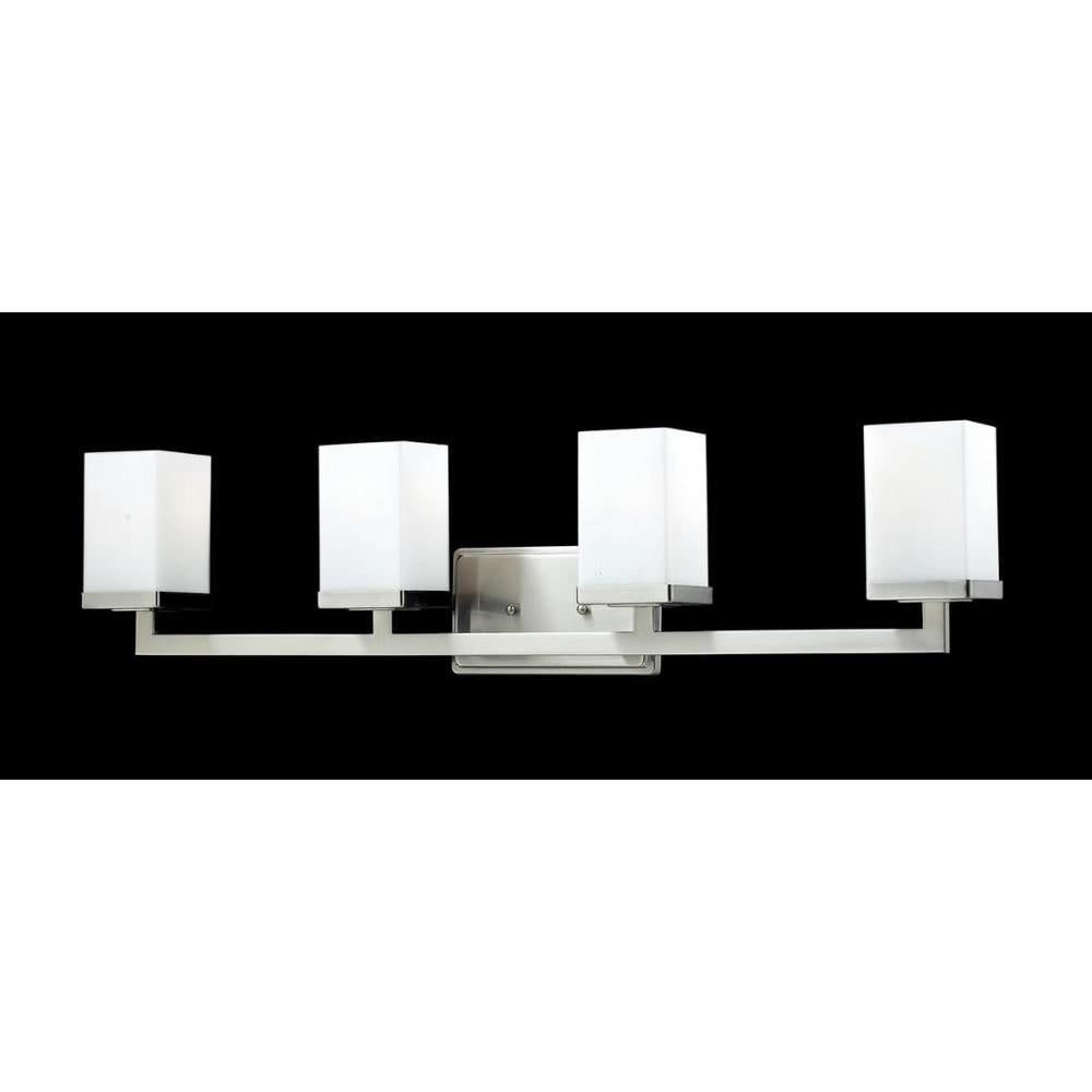 4 Light Vanity-Matte Opal