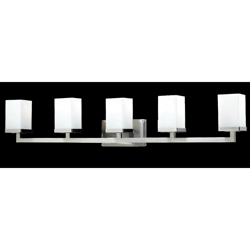 5 Light Vanity-Matte Opal