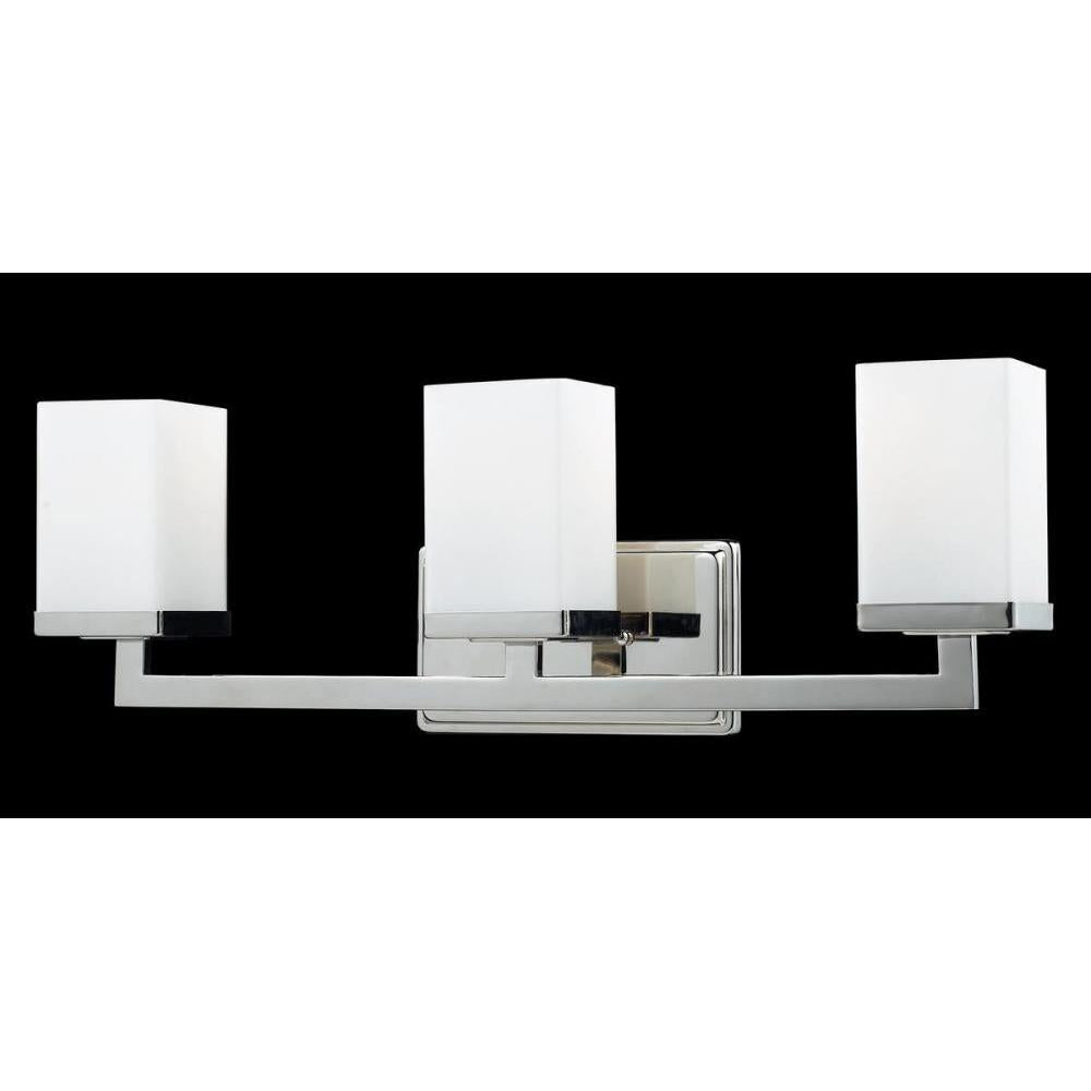 3 Light Vanity-Matte Opal