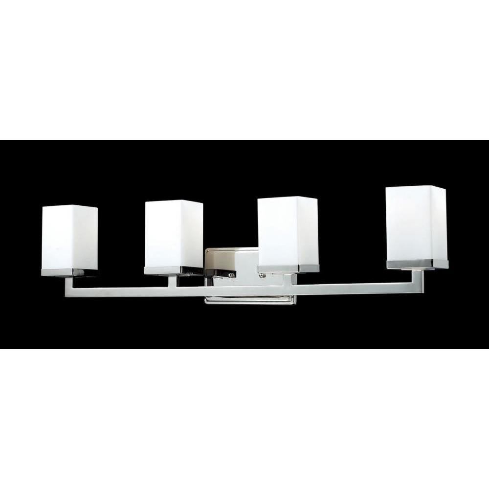 4 Light Vanity-Matte Opal