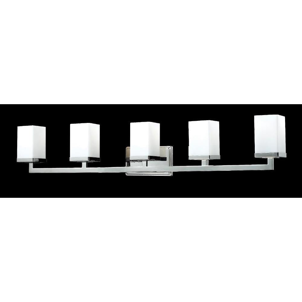 5 Light Vanity-Matte Opal