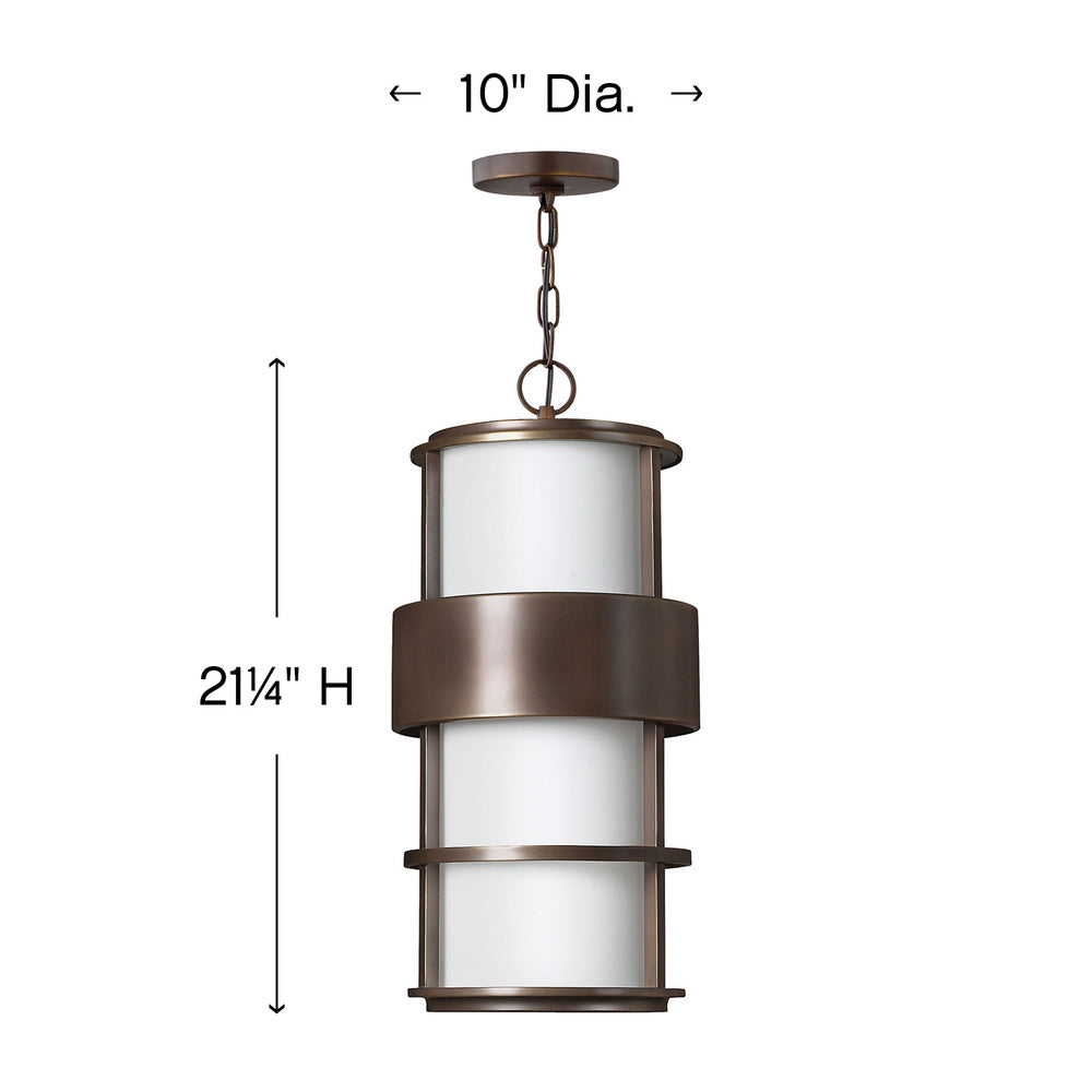 Hinkley Lighting SATURN 1902MT Pendant Modern - Metro Bronze