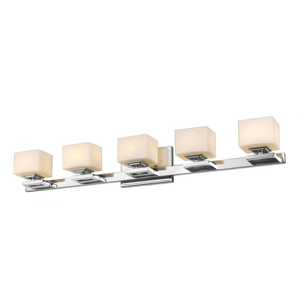 5 Light Vanity-Matte Opal