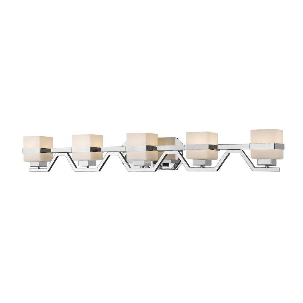 5 Light Vanity-Matte Opal