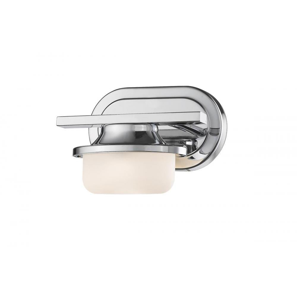 1 Light Wall Sconce-Matte Opal