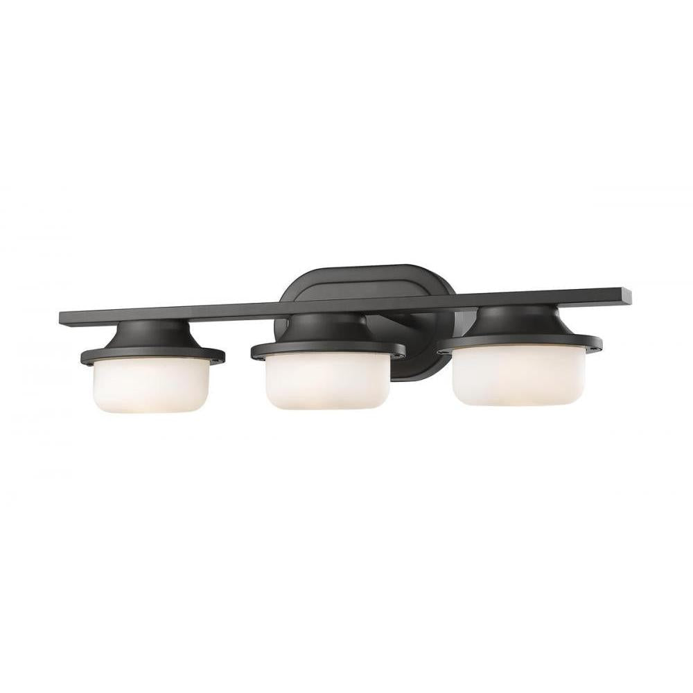 3 Light Vanity-Matte Opal