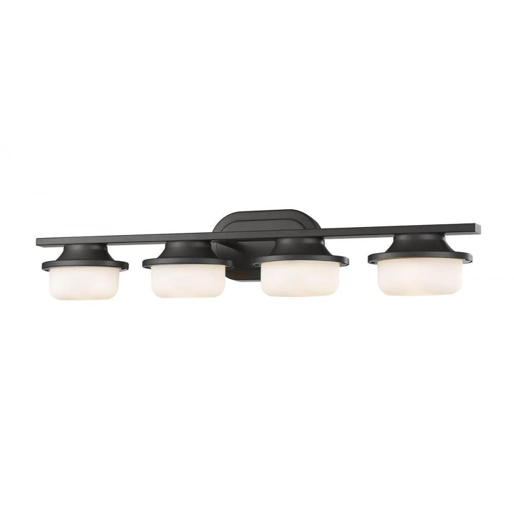 4 Light Vanity-Matte Opal