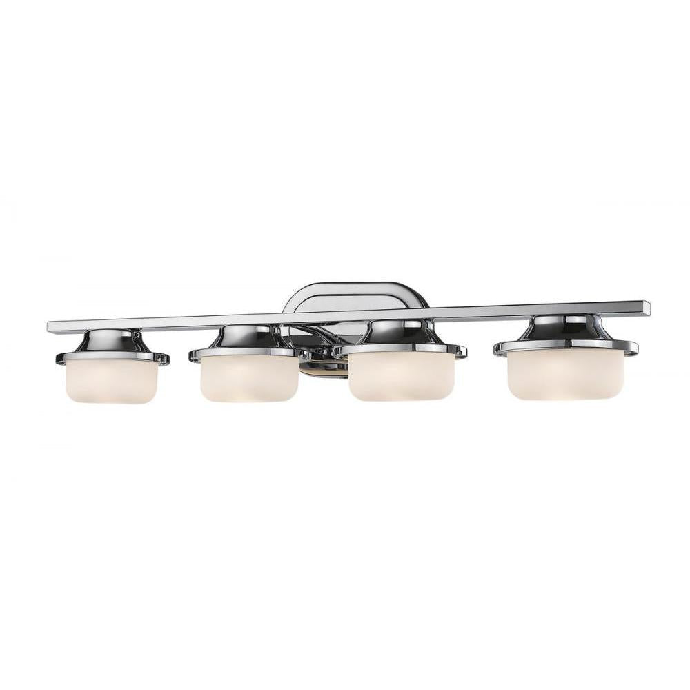4 Light Vanity-Matte Opal