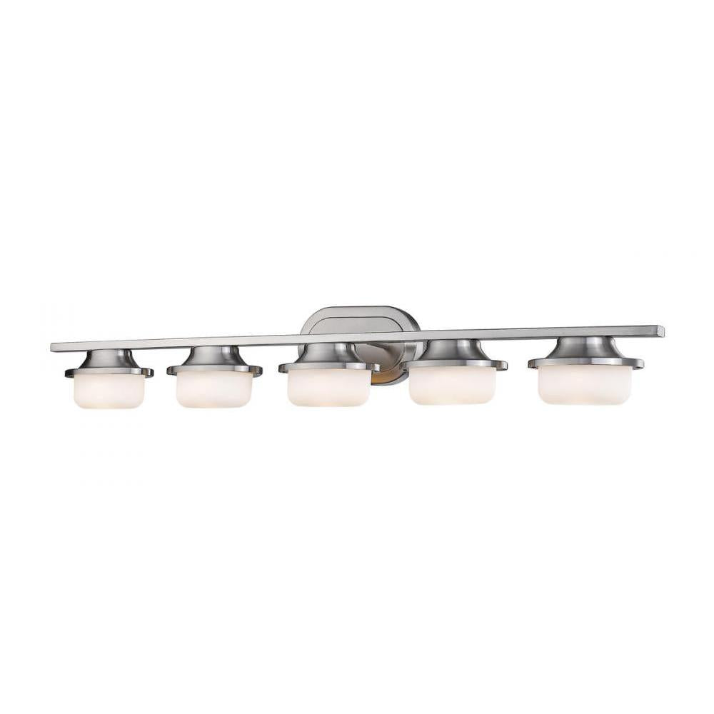 5 Light Vanity-Matte Opal