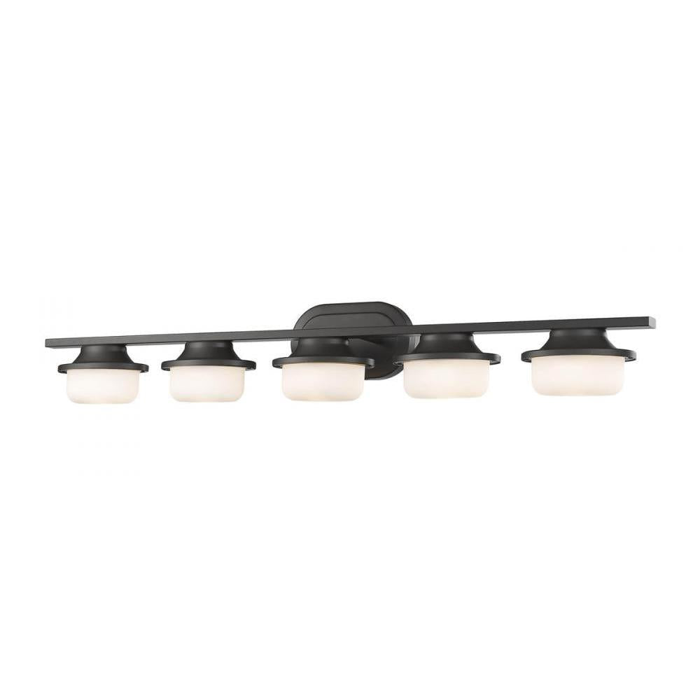 5 Light Vanity-Matte Opal