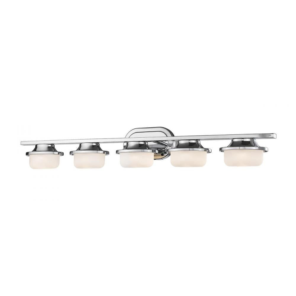 5 Light Vanity-Matte Opal