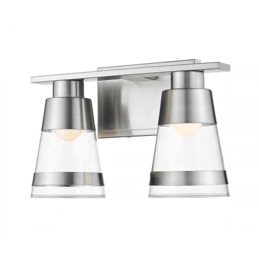 2 Light Vanity-Clear