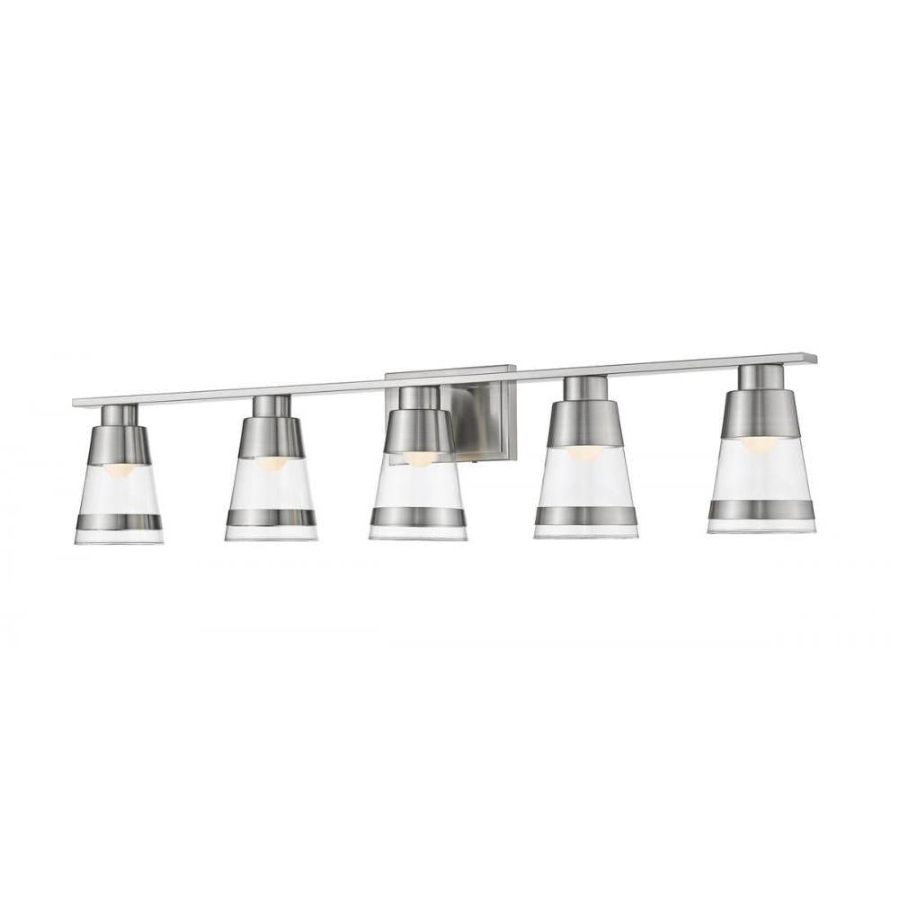 5 Light Vanity-Clear