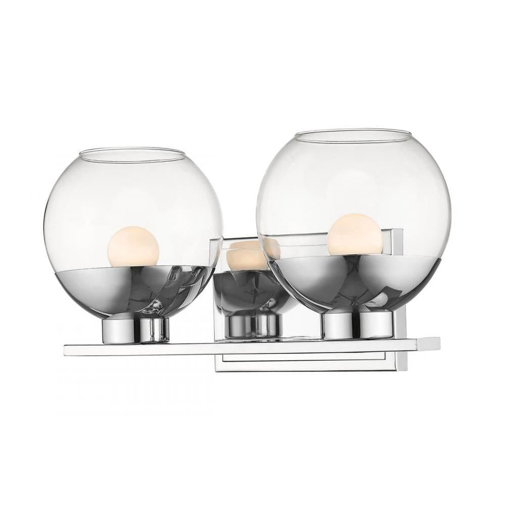 2 Light Vanity-Clear
