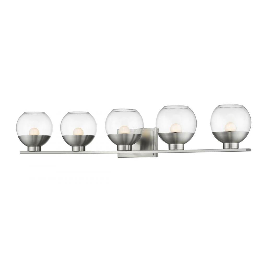 5 Light Vanity-Clear