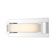 1 Light Wall Sconce-Frosted