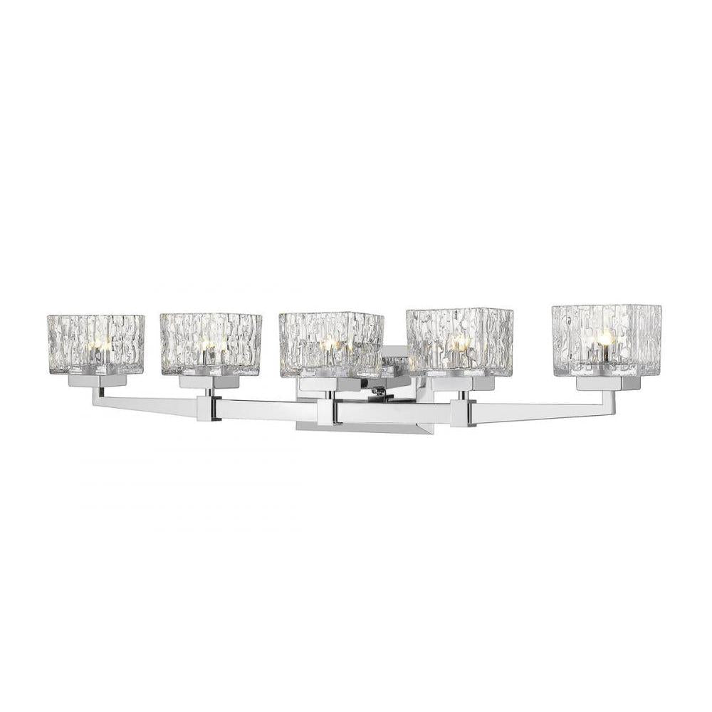 5 Light Vanity-Clear
