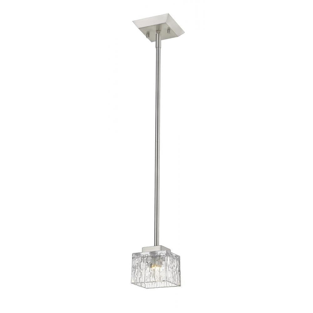 1 Light Pendant-Clear