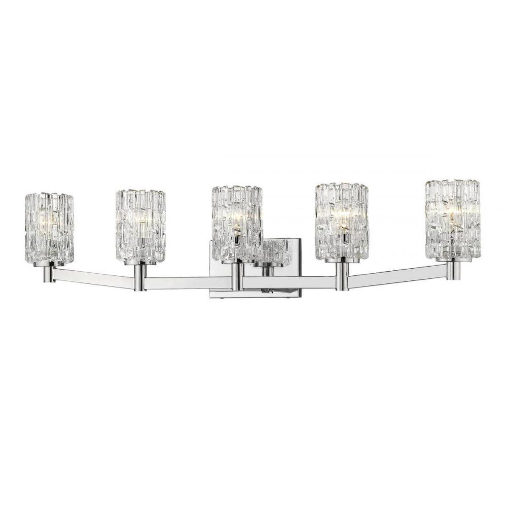 5 Light Vanity-Clear