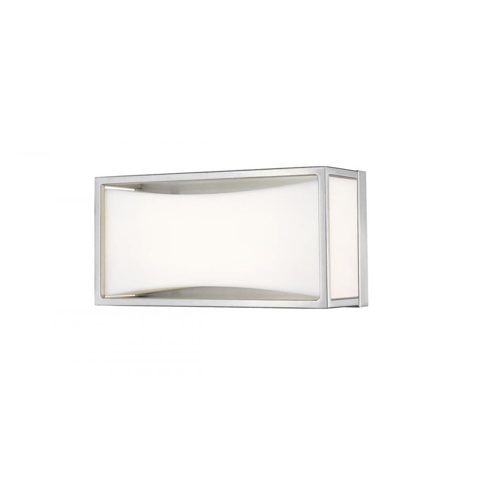 1 Light Vanity-Frosted White