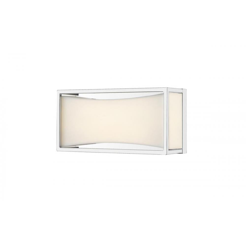 1 Light Vanity-Frosted White