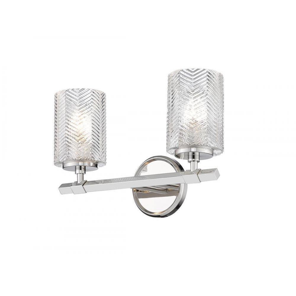 Z-Lite Lighting 1934-2V-PN Bathroom Fixture Americana - Nickel