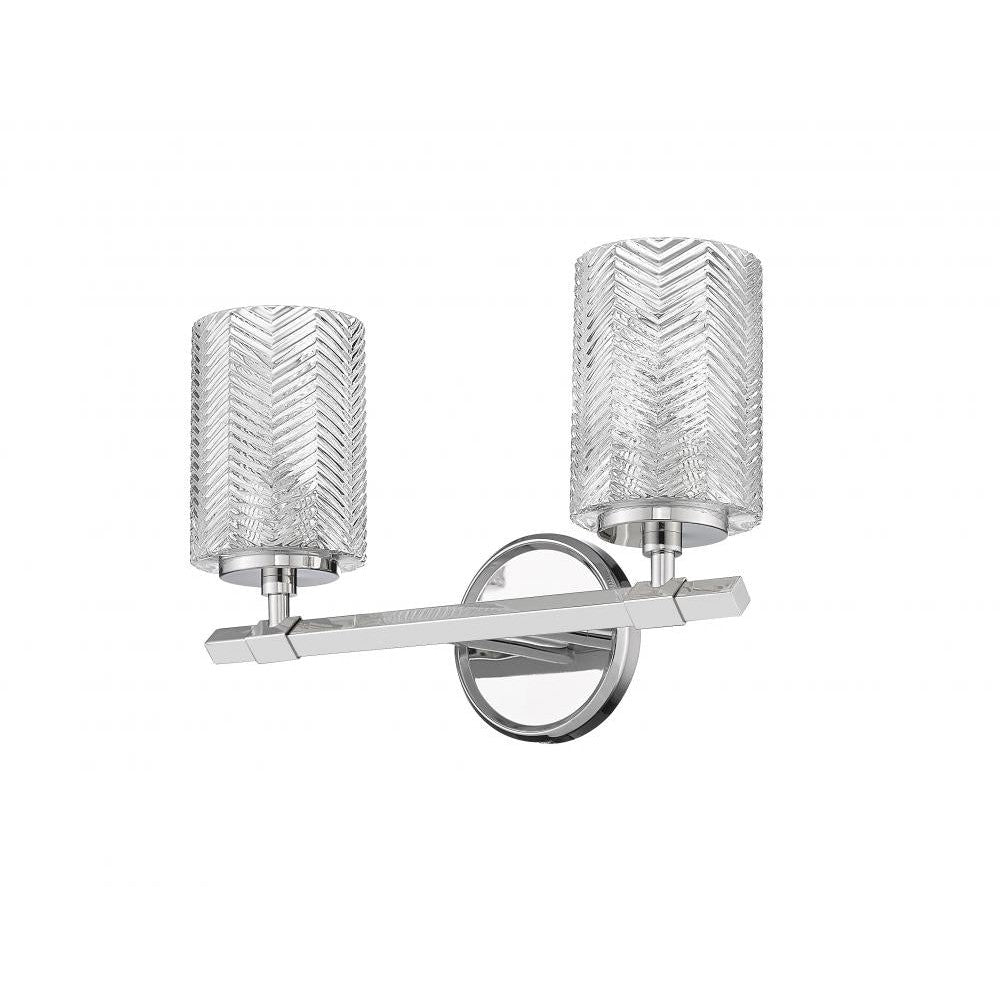 Z-Lite Lighting 1934-2V-PN Bathroom Fixture Americana - Nickel