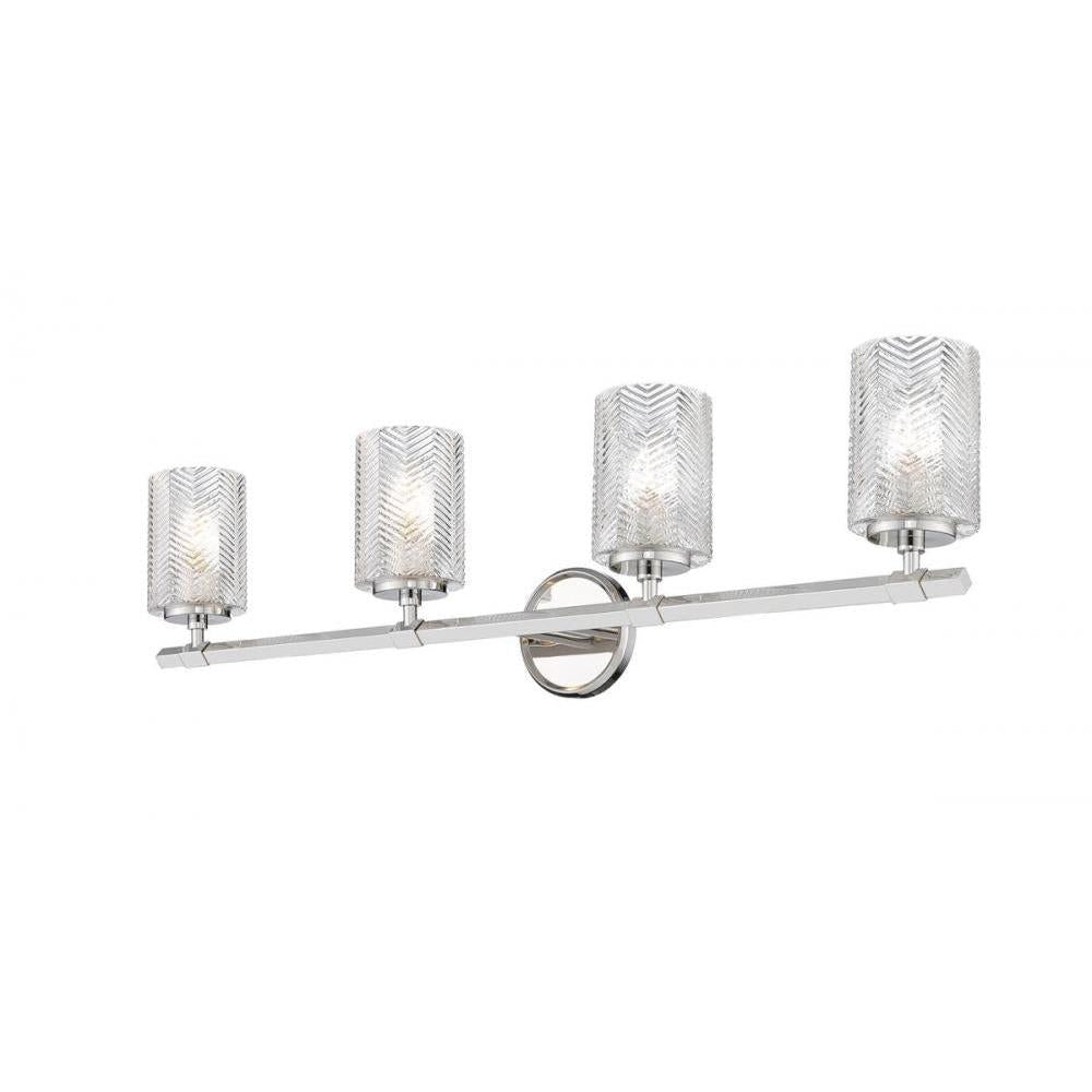 4 Light Vanity-Clear