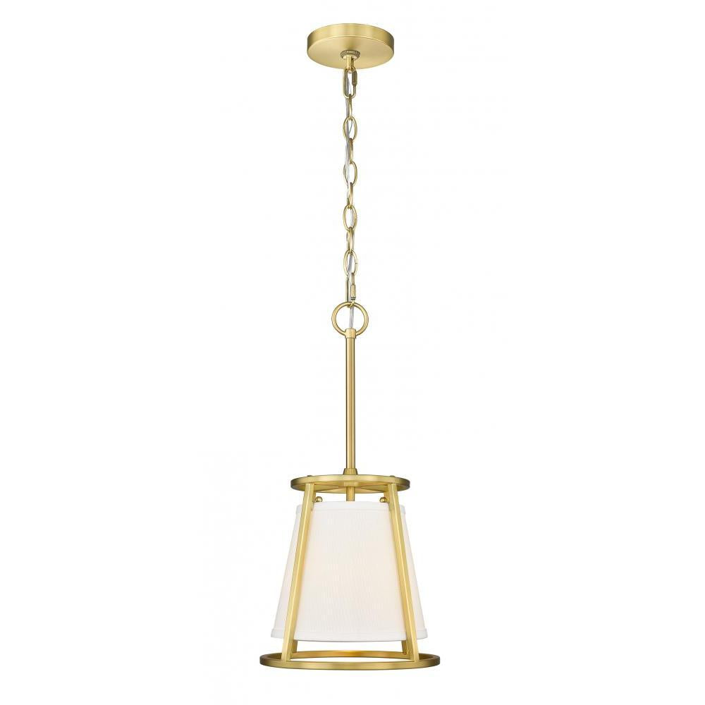 1 Light Pendant-White