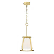 1 Light Pendant-White