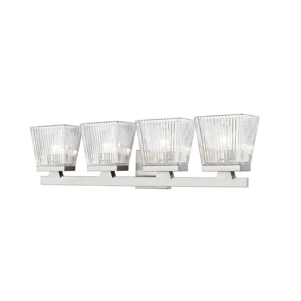 4 Light Vanity-Clear